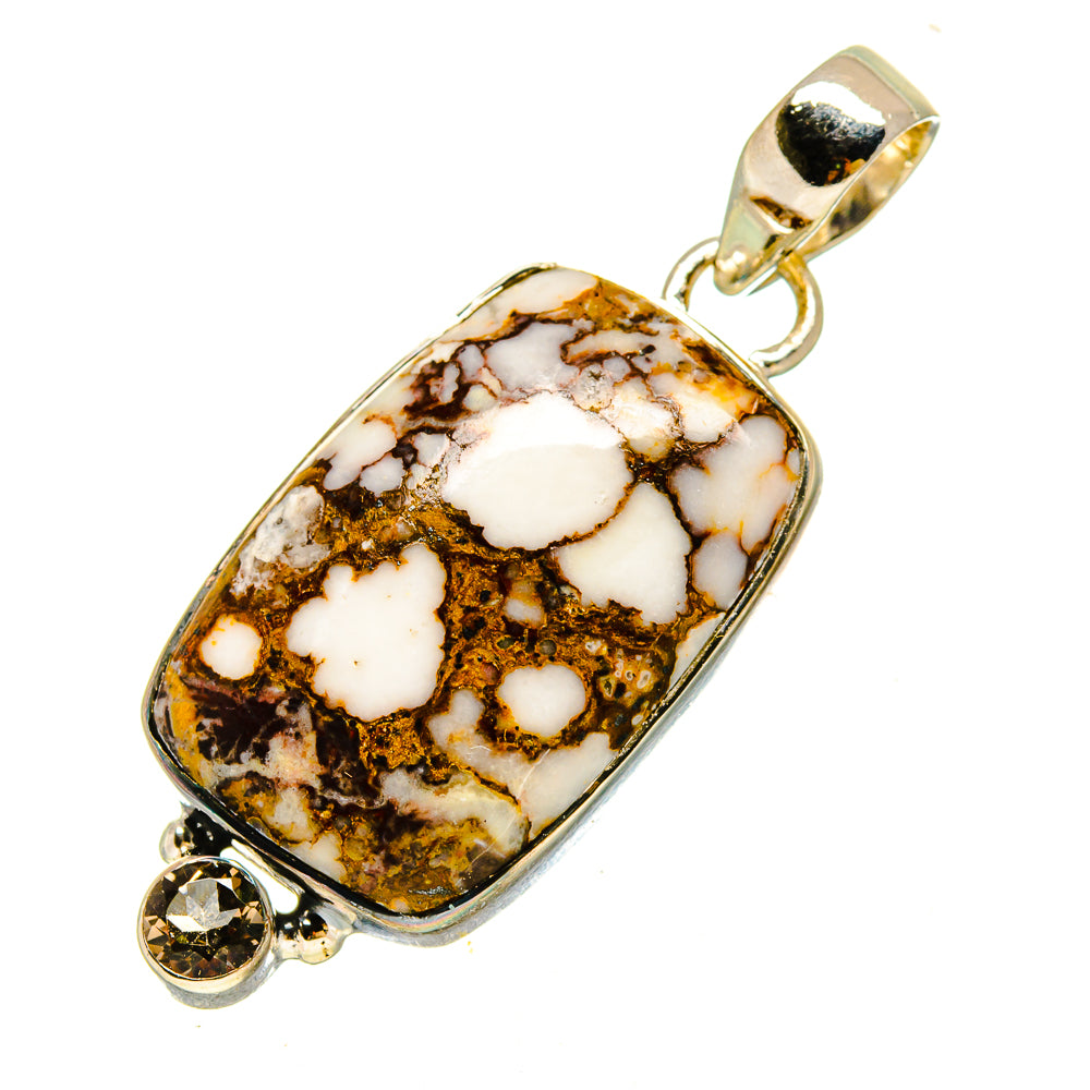Peanut Wood Jasper Pendants handcrafted by Ana Silver Co - PD755894