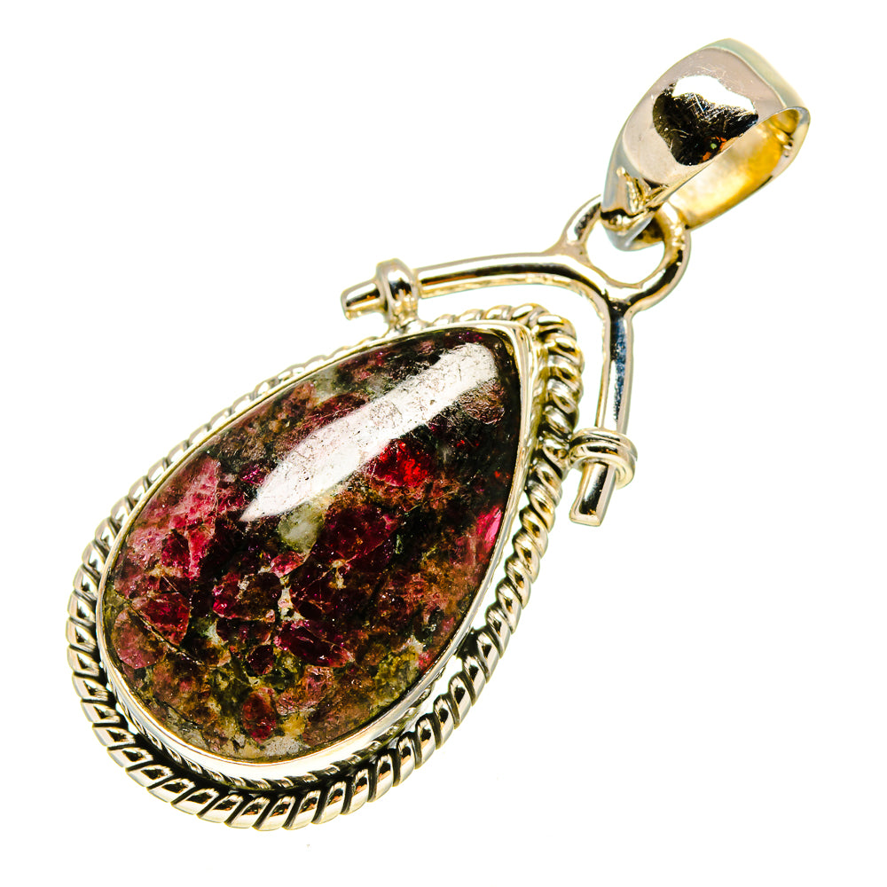 Russian Eudialyte Pendants handcrafted by Ana Silver Co - PD755906