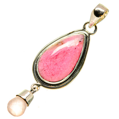 Rhodonite Pendants handcrafted by Ana Silver Co - PD755929