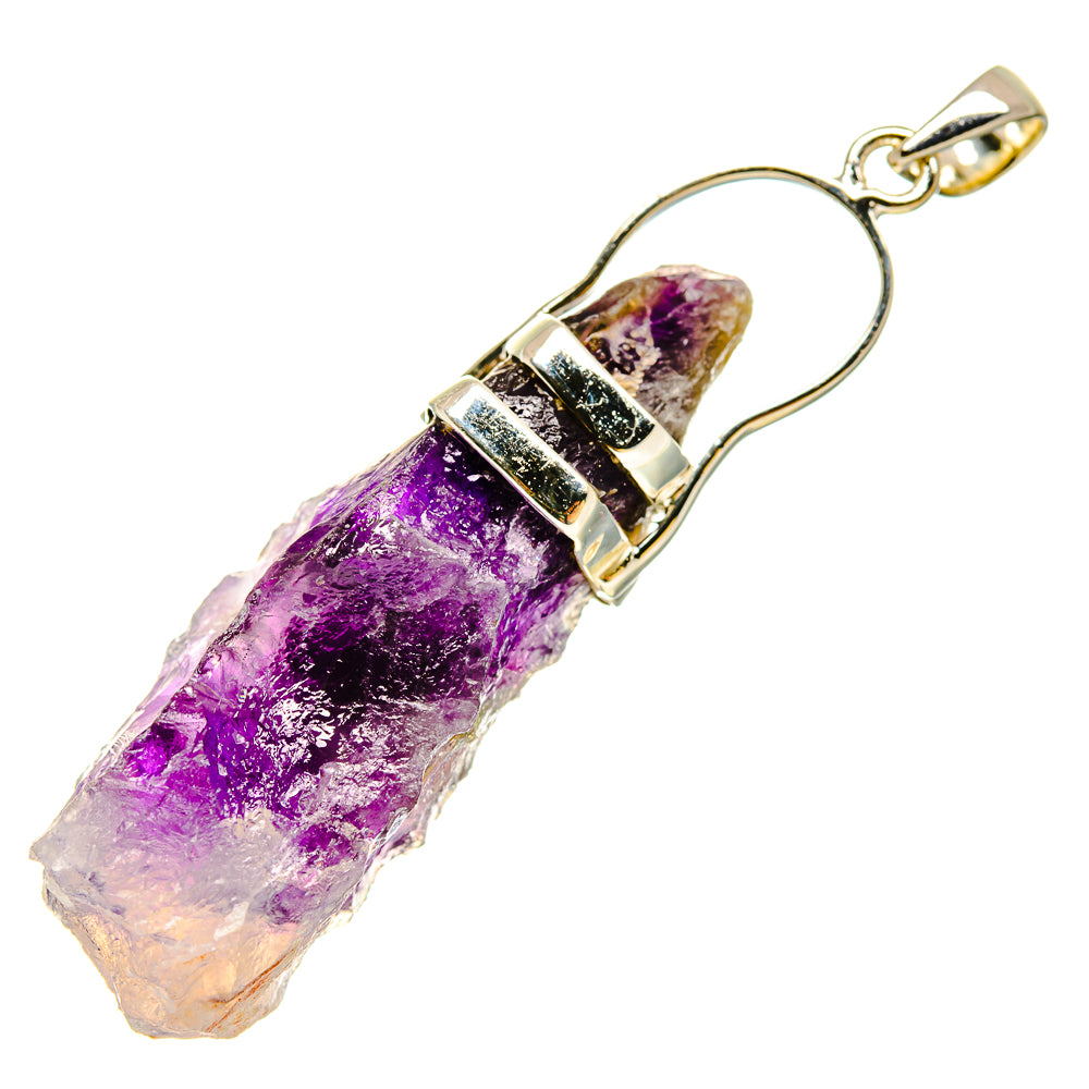 Amethyst Stalactite Pendants handcrafted by Ana Silver Co - PD755933