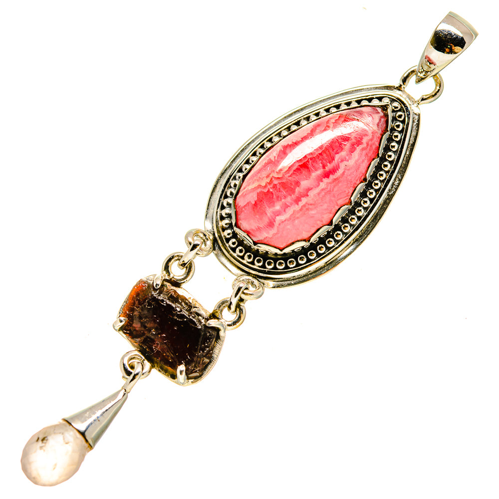 Rhodochrosite Pendants handcrafted by Ana Silver Co - PD755940
