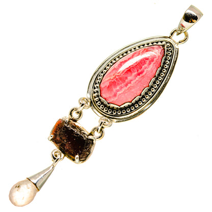 Rhodochrosite Pendants handcrafted by Ana Silver Co - PD755940