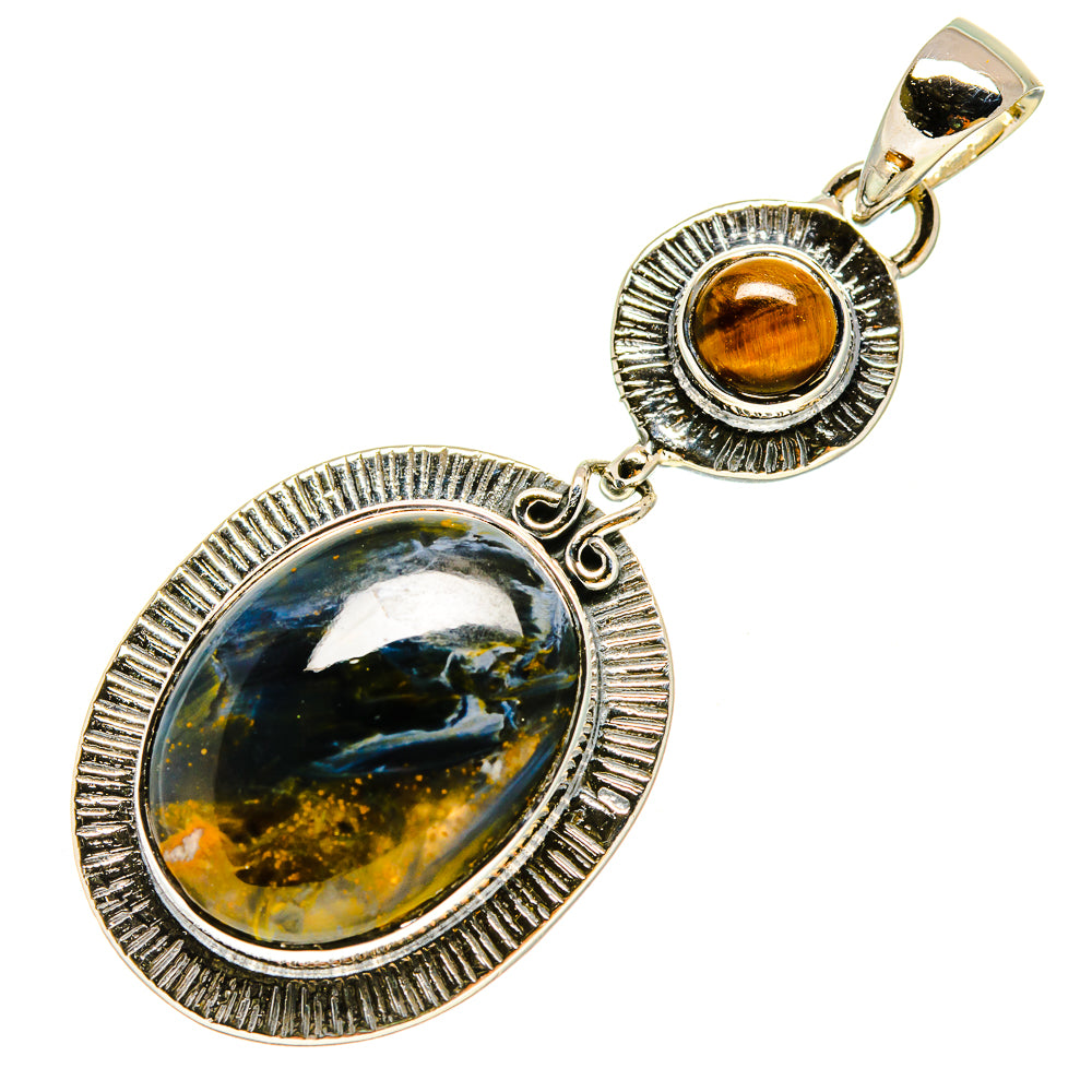 Pietersite Pendants handcrafted by Ana Silver Co - PD755941