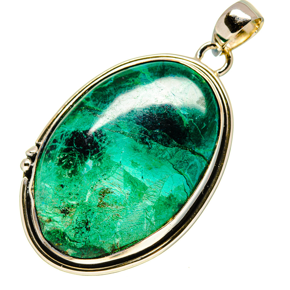 Chrysocolla Pendants handcrafted by Ana Silver Co - PD755954
