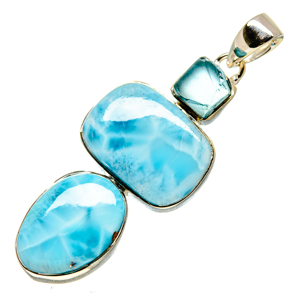 Larimar Pendants handcrafted by Ana Silver Co - PD755958