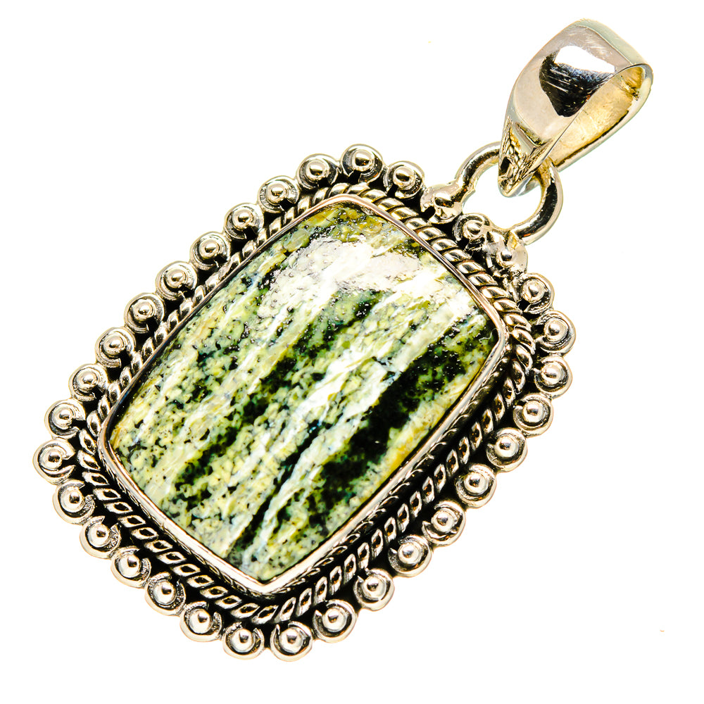 Lizard Jasper Pendants handcrafted by Ana Silver Co - PD755963