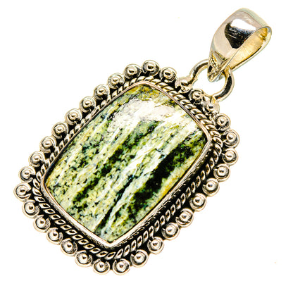 Lizard Jasper Pendants handcrafted by Ana Silver Co - PD755963