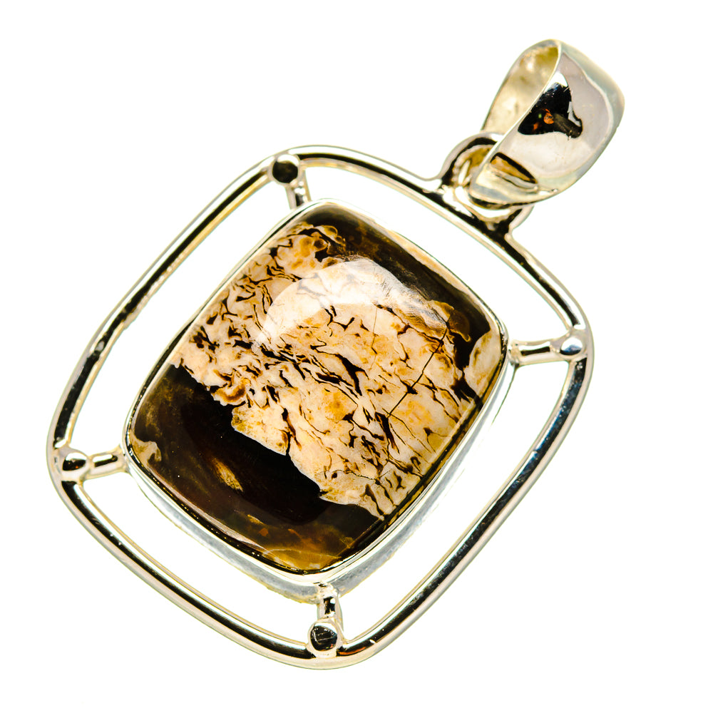 Peanut Wood Jasper Pendants handcrafted by Ana Silver Co - PD755970
