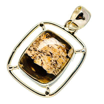 Peanut Wood Jasper Pendants handcrafted by Ana Silver Co - PD755970