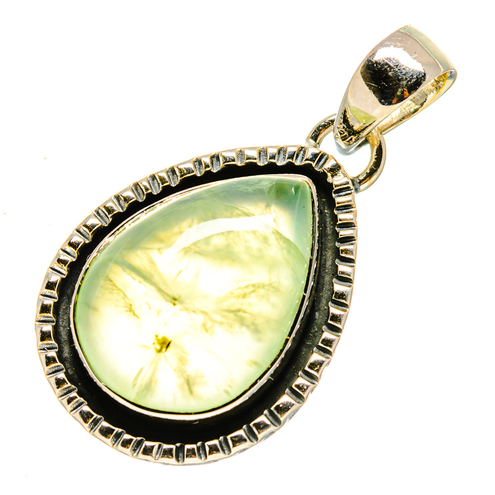 Prehnite Pendants handcrafted by Ana Silver Co - PD755973