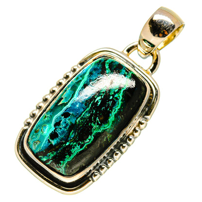 Chrysocolla Pendants handcrafted by Ana Silver Co - PD755974