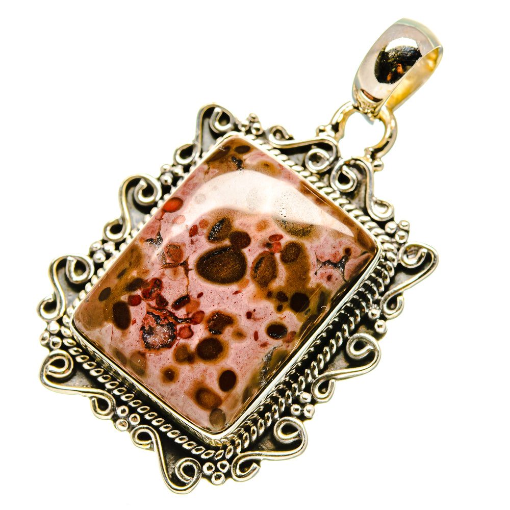 Poppy Jasper Pendants handcrafted by Ana Silver Co - PD755983