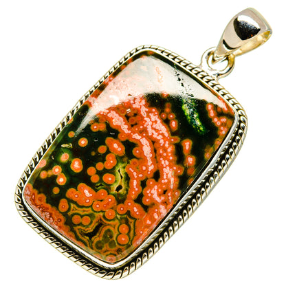 Ocean Jasper Pendants handcrafted by Ana Silver Co - PD755987