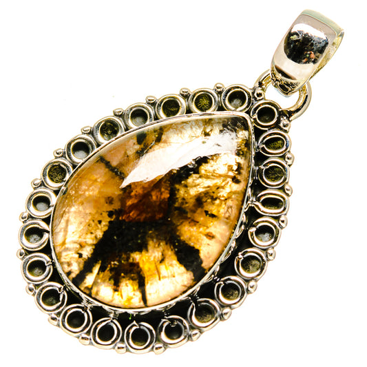 Chiastolite Pendants handcrafted by Ana Silver Co - PD755991