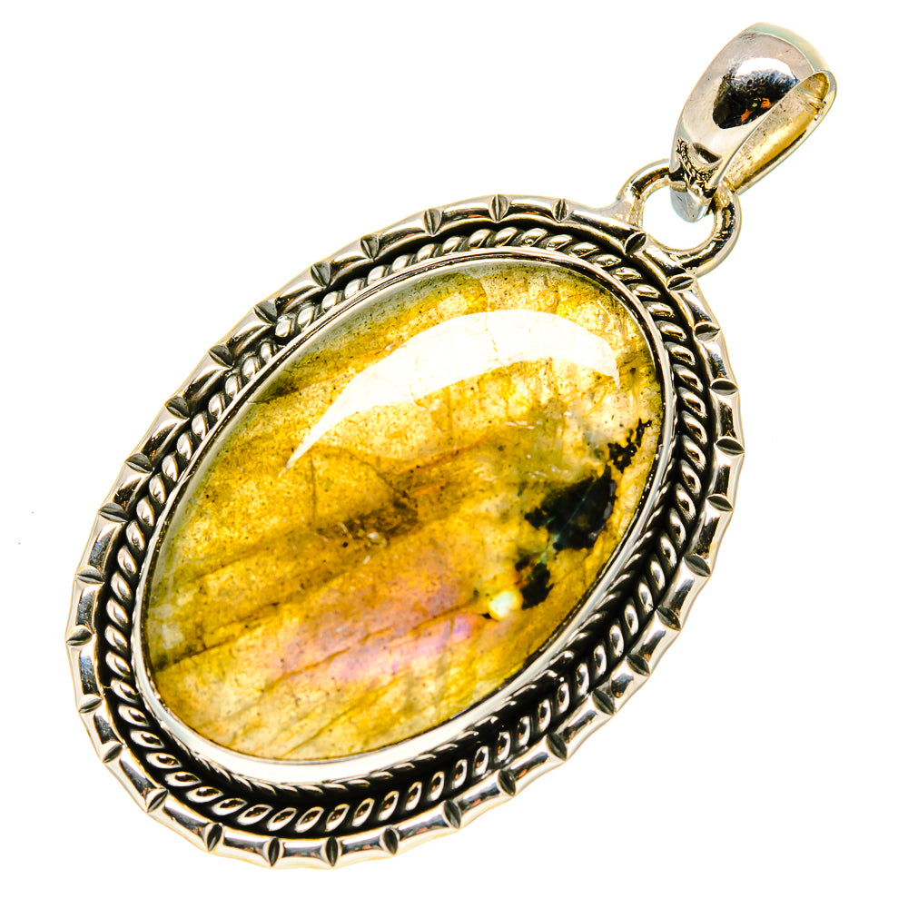 Labradorite Pendants handcrafted by Ana Silver Co - PD755992