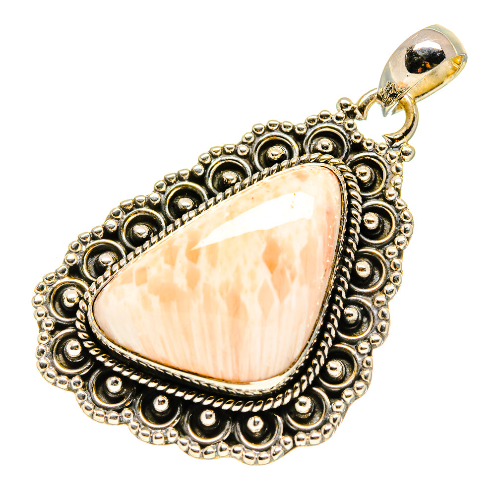 Scolecite Pendants handcrafted by Ana Silver Co - PD755995