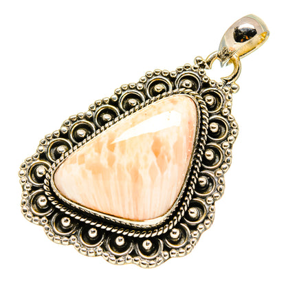 Scolecite Pendants handcrafted by Ana Silver Co - PD755995