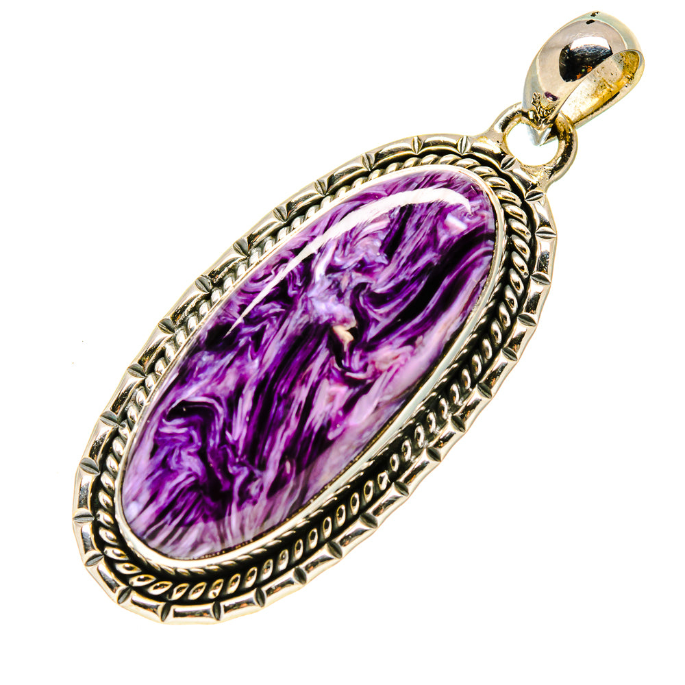 Charoite Pendants handcrafted by Ana Silver Co - PD755997