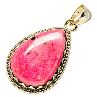 Rhodonite Pendants handcrafted by Ana Silver Co - PD756007