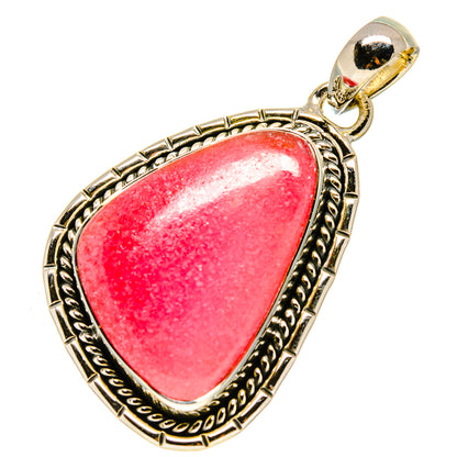 Rhodonite Pendants handcrafted by Ana Silver Co - PD756010