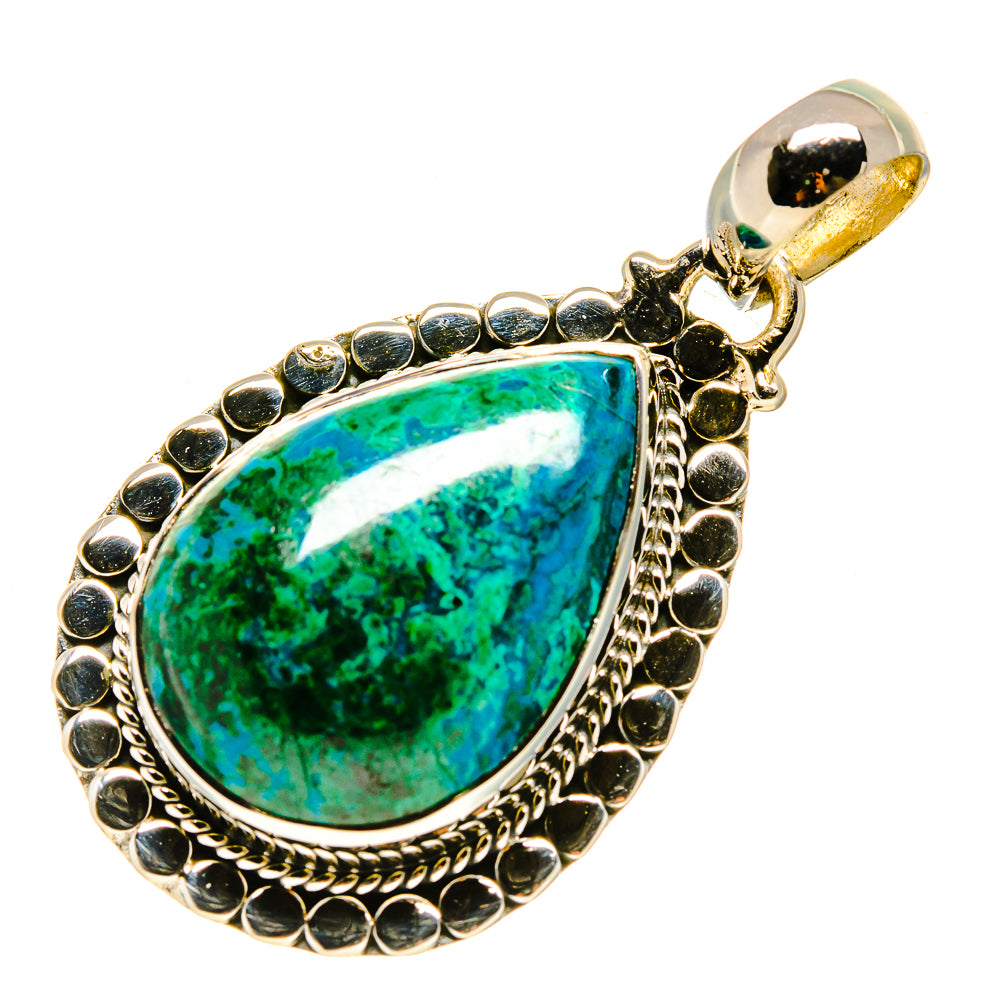 Chrysocolla Pendants handcrafted by Ana Silver Co - PD756018