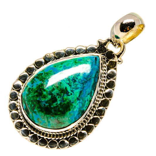 Chrysocolla Pendants handcrafted by Ana Silver Co - PD756018
