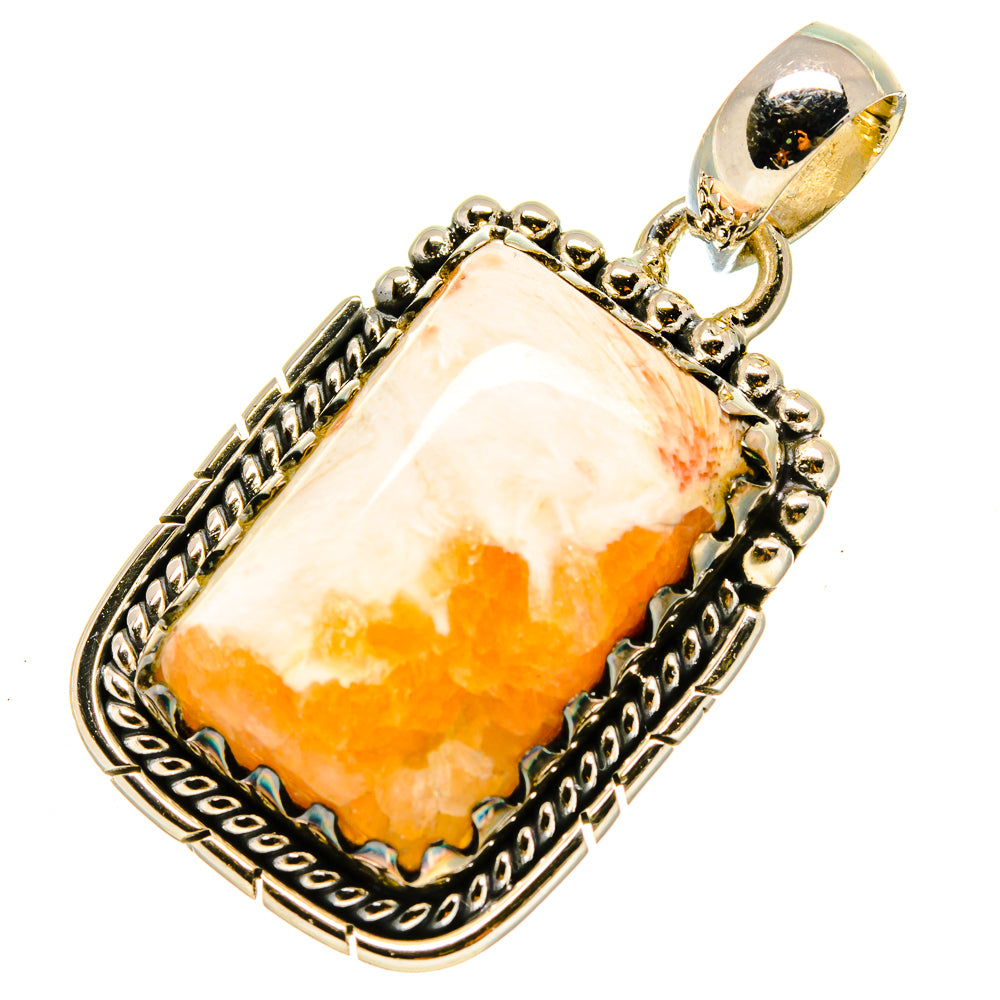 Scolecite Pendants handcrafted by Ana Silver Co - PD756033