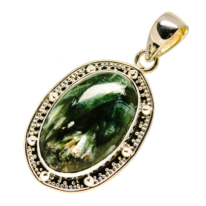 Seraphinite Pendants handcrafted by Ana Silver Co - PD756035