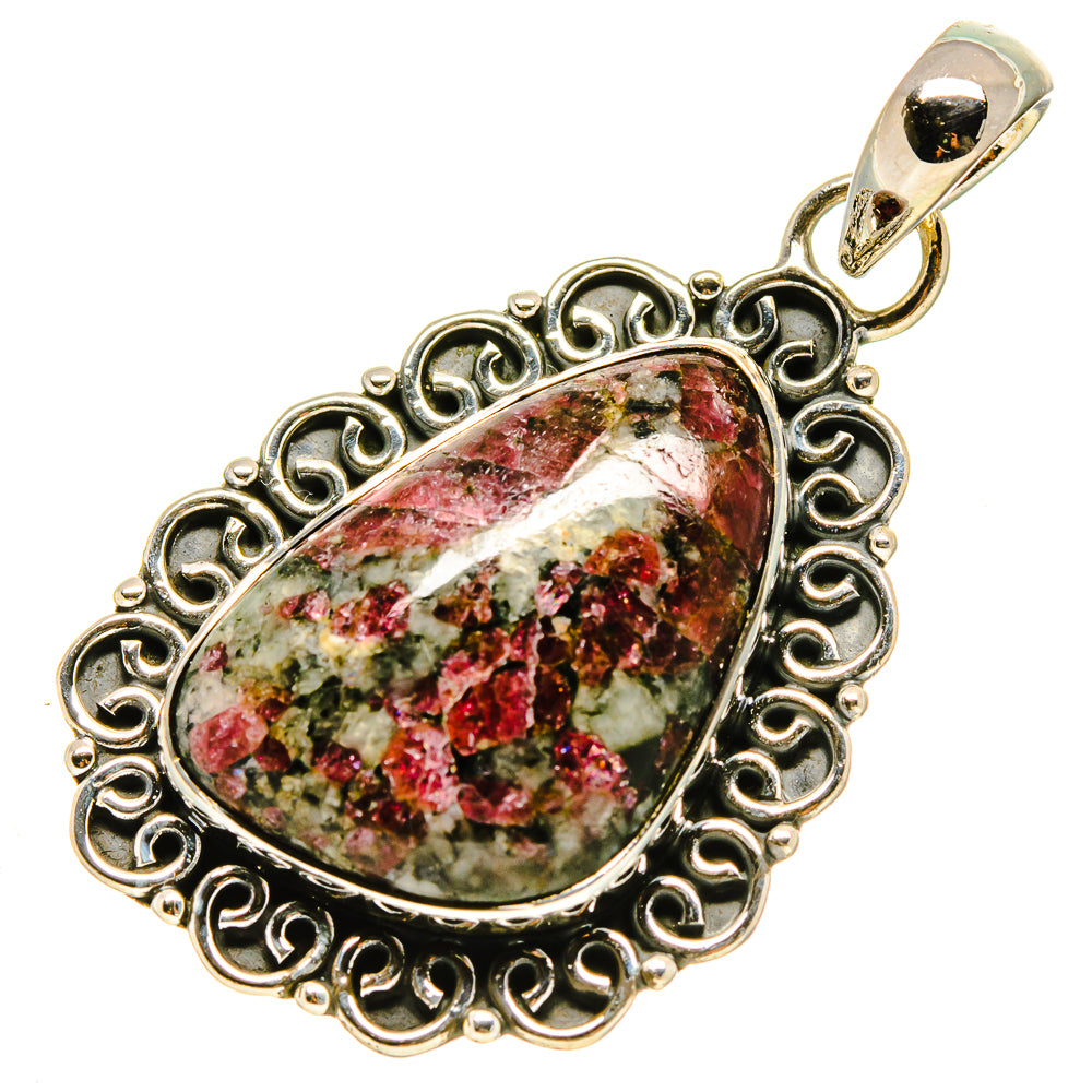 Russian Eudialyte Pendants handcrafted by Ana Silver Co - PD756039