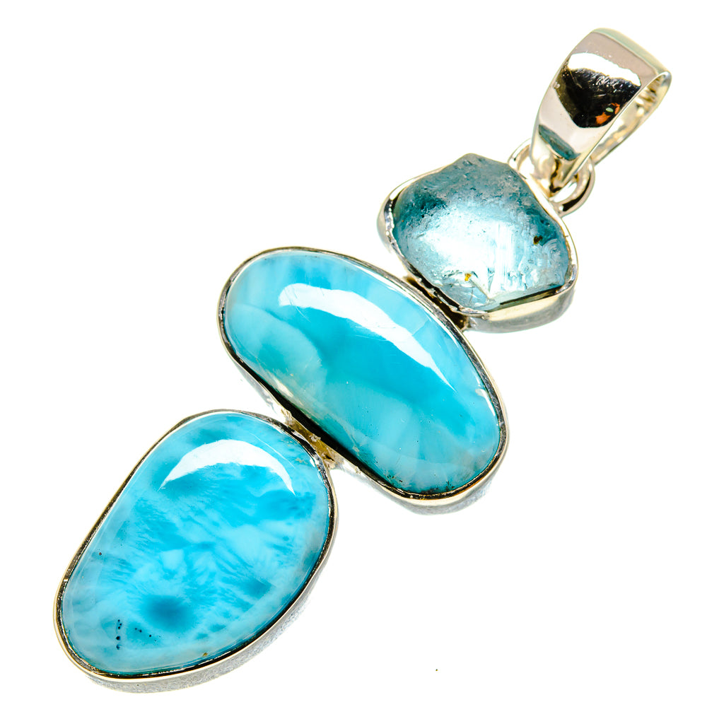 Larimar Pendants handcrafted by Ana Silver Co - PD756054