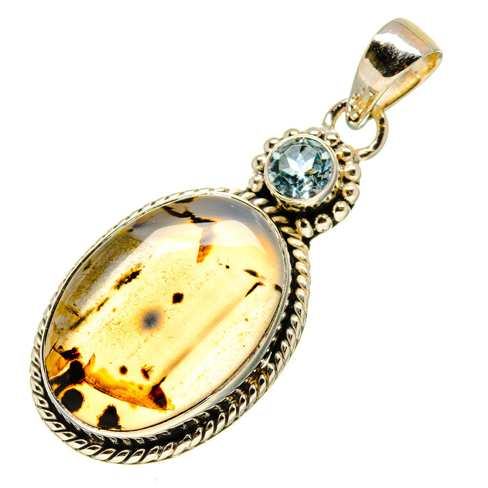Montana Agate Pendants handcrafted by Ana Silver Co - PD756061
