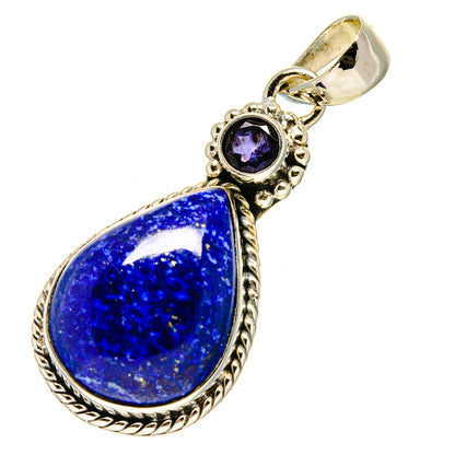 Lapis Lazuli Pendants handcrafted by Ana Silver Co - PD756063
