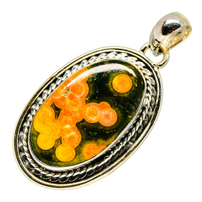 Ocean Jasper Pendants handcrafted by Ana Silver Co - PD756069