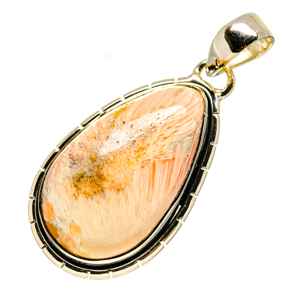 Scolecite Pendants handcrafted by Ana Silver Co - PD756078