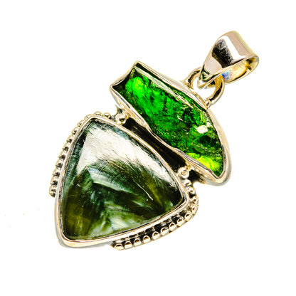 Seraphinite Pendants handcrafted by Ana Silver Co - PD756092
