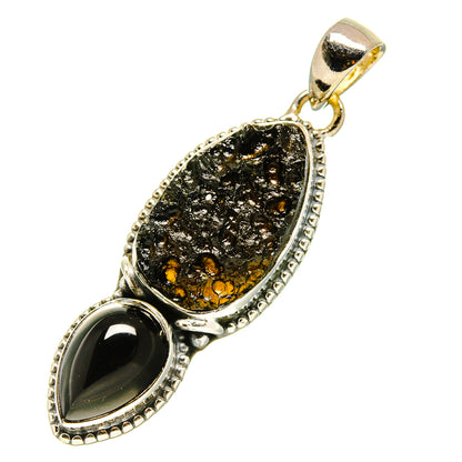 Tektite Pendants handcrafted by Ana Silver Co - PD756094