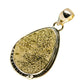 Spectro Pyrite Druzy Pendants handcrafted by Ana Silver Co - PD756096