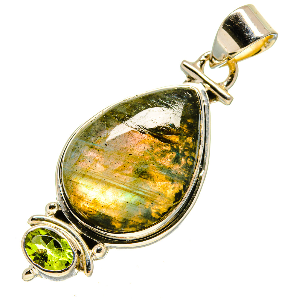 Labradorite Pendants handcrafted by Ana Silver Co - PD756103