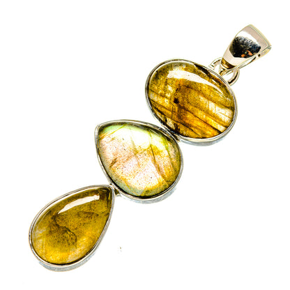Labradorite Pendants handcrafted by Ana Silver Co - PD756119