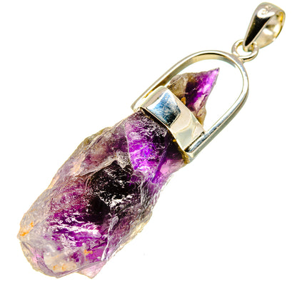 Amethyst Stalactite Pendants handcrafted by Ana Silver Co - PD756126