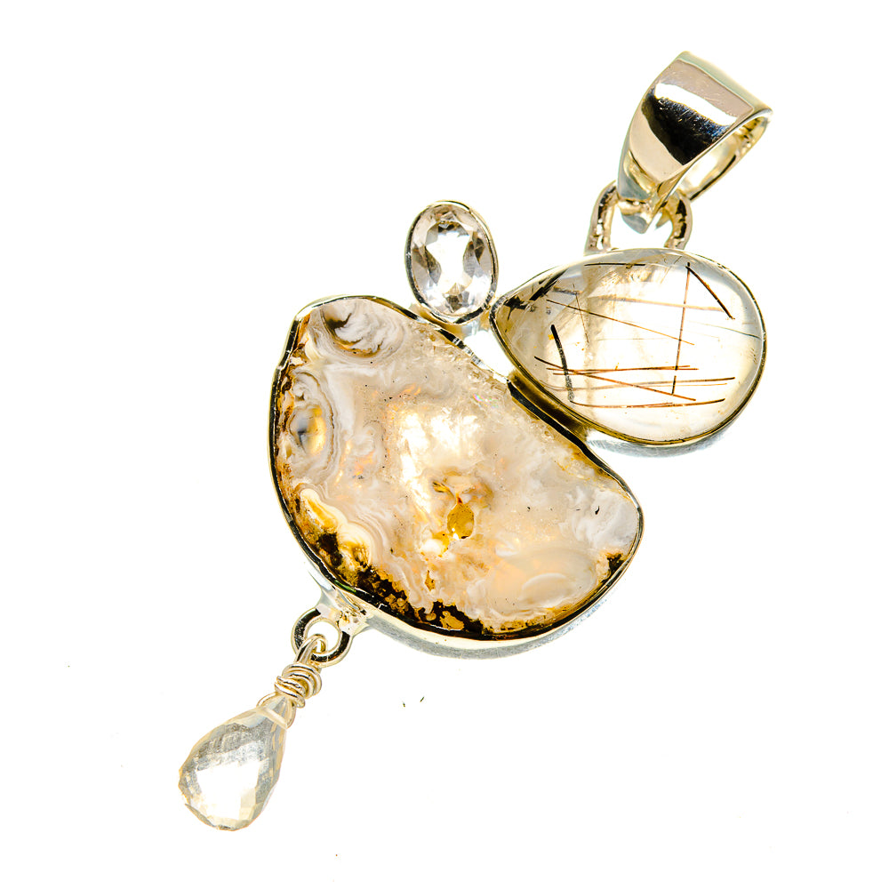 Occo Geode Pendants handcrafted by Ana Silver Co - PD756131