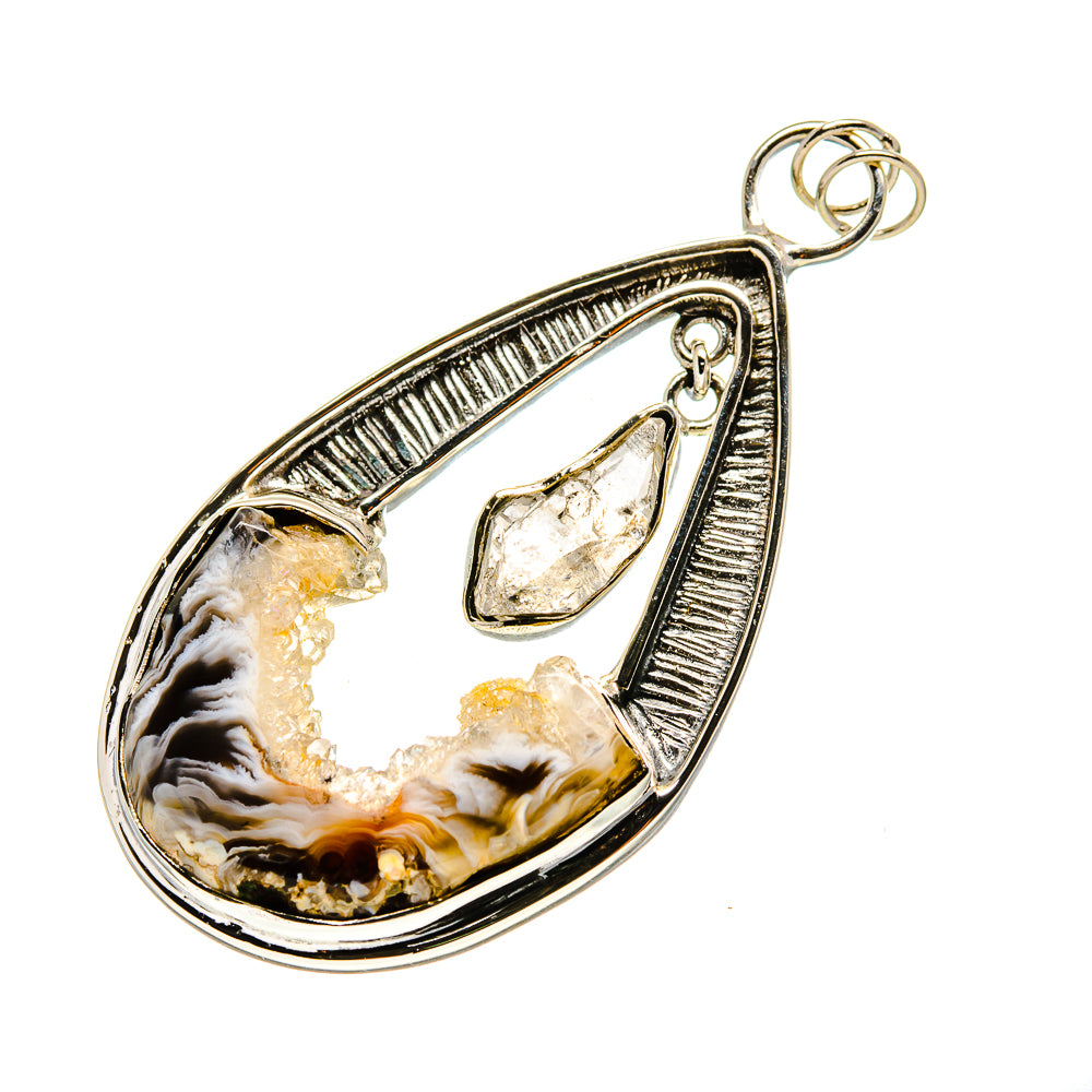 Occo Geode Pendants handcrafted by Ana Silver Co - PD756138