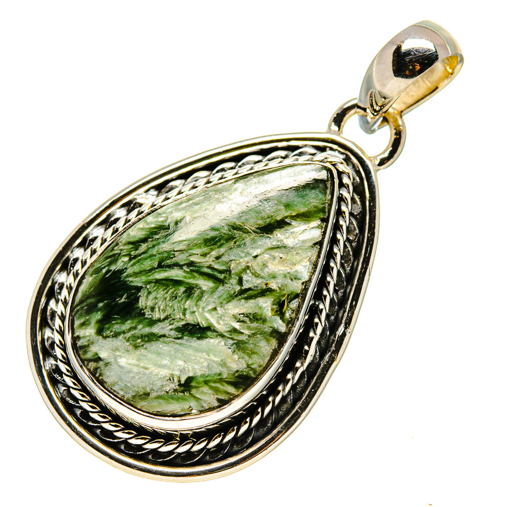 Seraphinite Pendants handcrafted by Ana Silver Co - PD756143