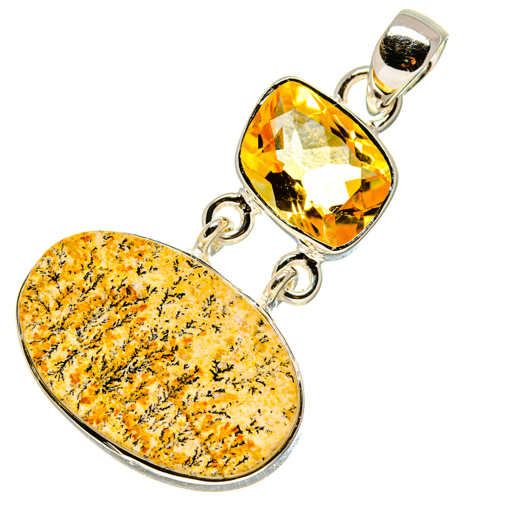 Germany Psilomelane Dendrite Pendants handcrafted by Ana Silver Co - PD756158