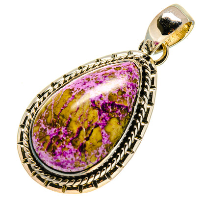 Stichtite Pendants handcrafted by Ana Silver Co - PD756178