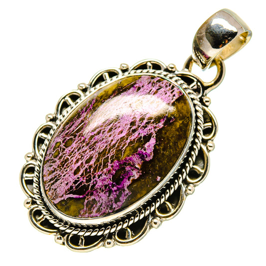 Stichtite Pendants handcrafted by Ana Silver Co - PD756180