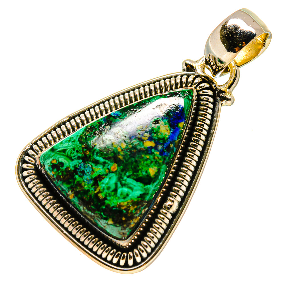 Azurite Pendants handcrafted by Ana Silver Co - PD756182