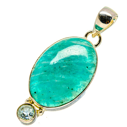 Amazonite Pendants handcrafted by Ana Silver Co - PD756206