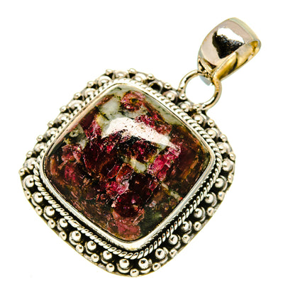 Russian Eudialyte Pendants handcrafted by Ana Silver Co - PD756224