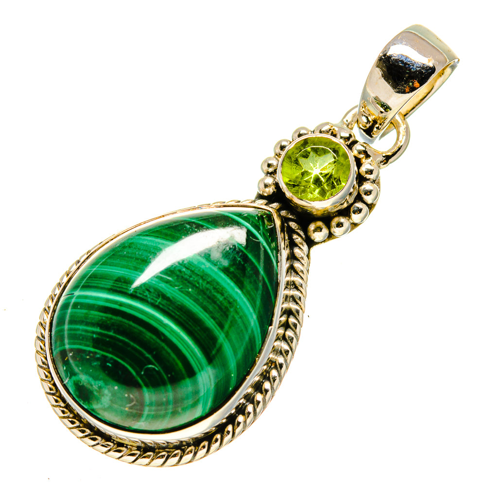Malachite Pendants handcrafted by Ana Silver Co - PD756236